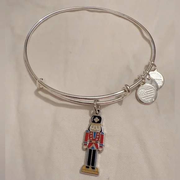 Alex + Ani Toy Soldier Charm Bangle - Picture 2 of 5